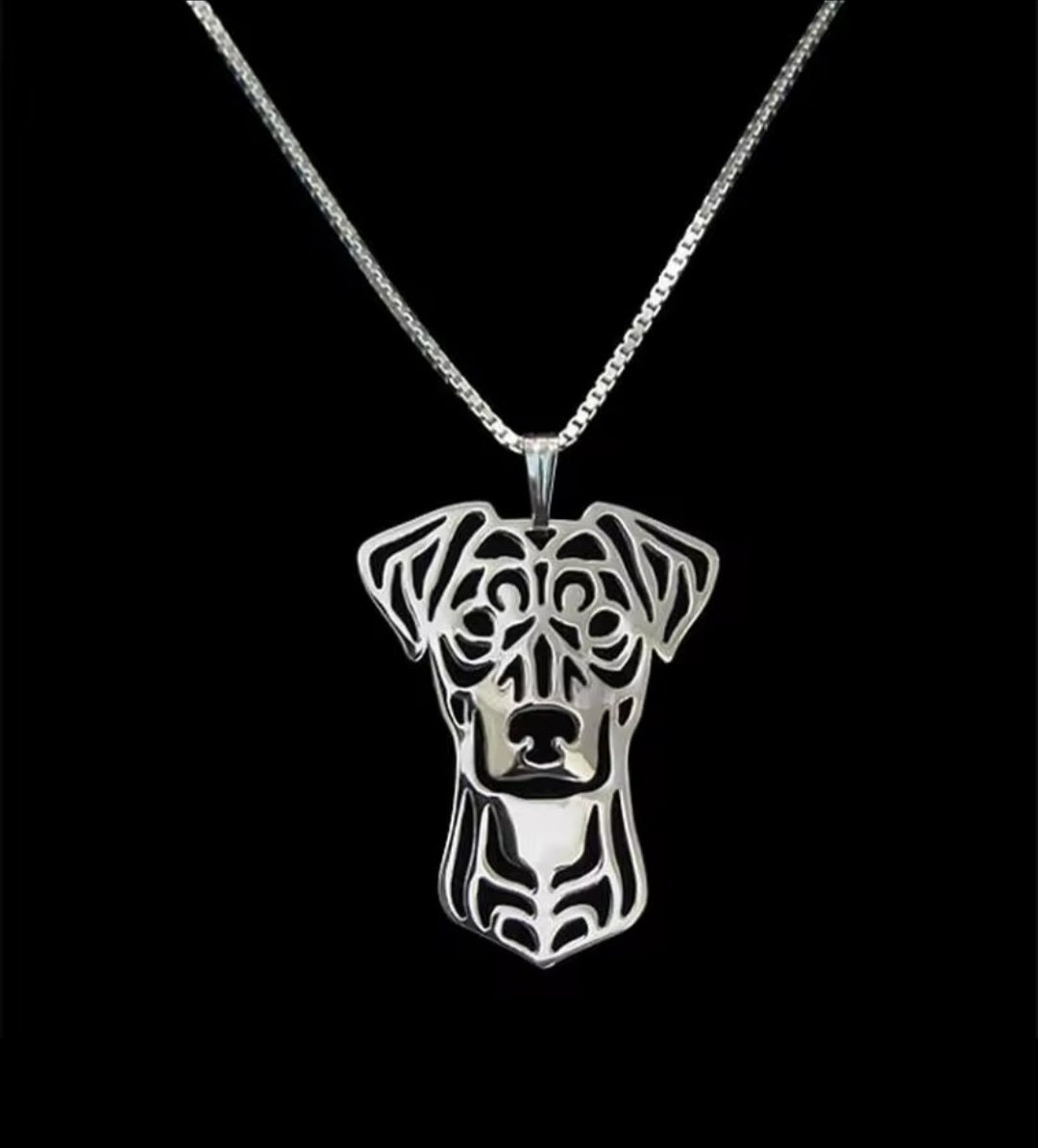 German Pinsher pendant & necklace