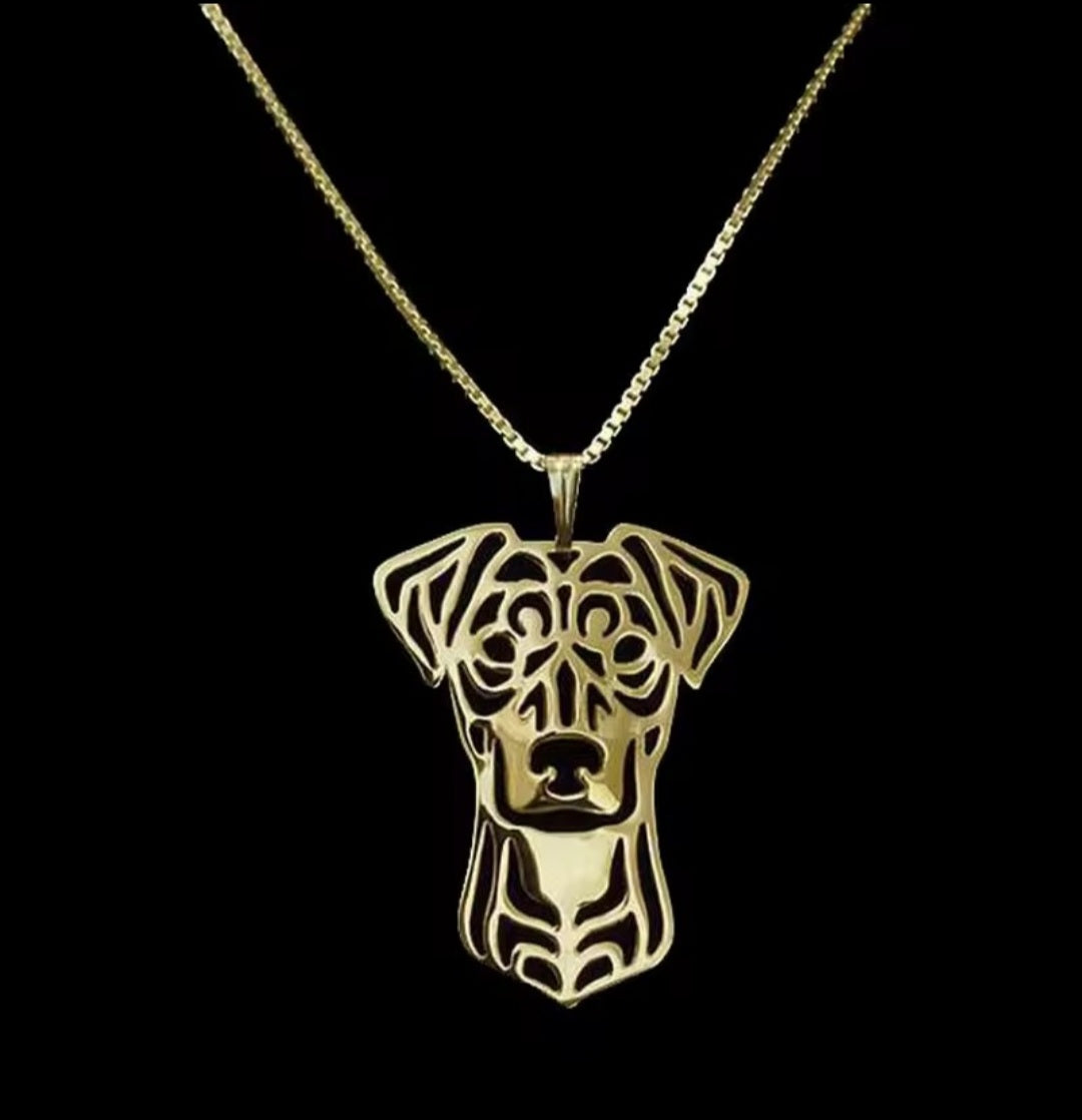 German Pinsher pendant & necklace